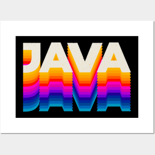 4 Letter Words - Java Posters and Art